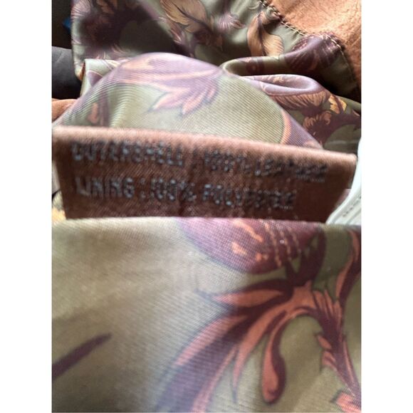 Vintage Hunters Run Leather Button Up Coat Jacket Brown Women's Size Medium - Picture 5 of 7